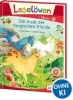 Buchcover und Innenansicht für das Buch: Leselöwen 1. Klasse - Die Insel der magischen Pferde