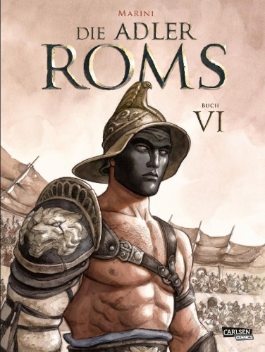 Buchcover und Innenansicht für das Buch: Les Aigles de Rome - Tome 6