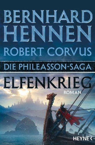 Buchcover und Innenansicht für das Buch: Die Phileasson-Saga - Elfenkrieg