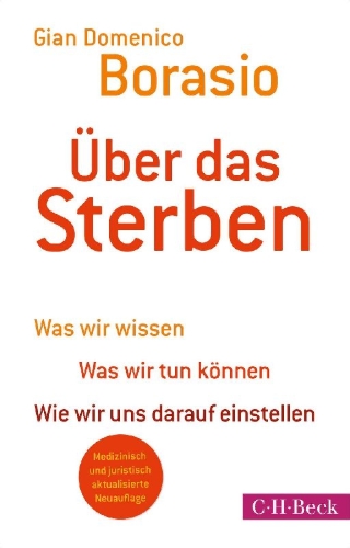 Buchcover und Innenansicht für das Buch: Über das Sterben