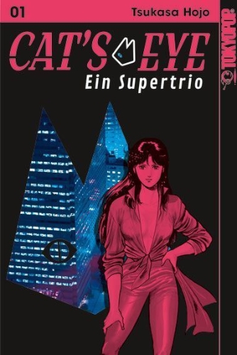 Buchcover und Innenansicht für das Buch: Cat's Eye - Ein Supertrio 01