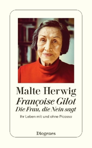 Buchcover und Innenansicht für das Buch: Françoise Gilot - Die Frau, die Nein sagt
