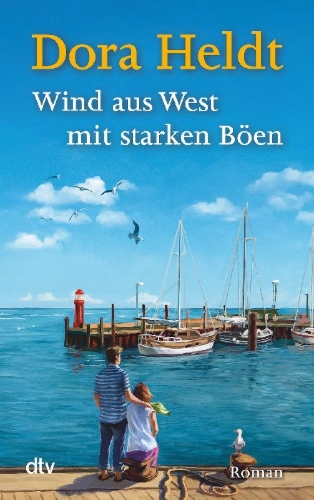 Buchcover und Innenansicht für das Buch: Wind aus West mit starken Böen