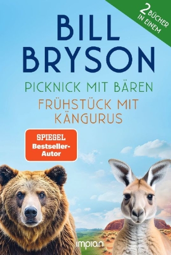 Buchcover und Innenansicht für das Buch: Picknick mit Bären und Frühstück mit Kängurus