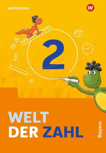 Buchcover und Innenansicht für das Buch: Welt der Zahl 2. Schulbuch. Für Bayern