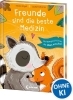 Buchcover und Innenansicht für das Buch: Freunde sind die beste Medizin