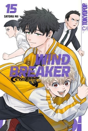 Buchcover und Innenansicht für das Buch: Wind Breaker 15
