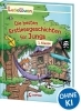 Buchcover und Innenansicht für das Buch: Leselöwen - Die besten Erstlesegeschichten für Jungs 1. Klasse