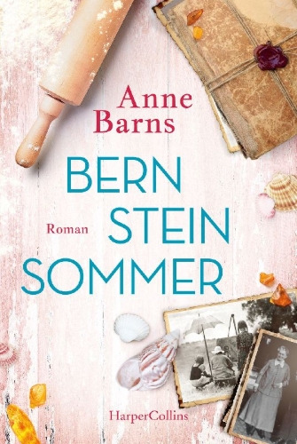 Buchcover und Innenansicht für das Buch: Bernsteinsommer