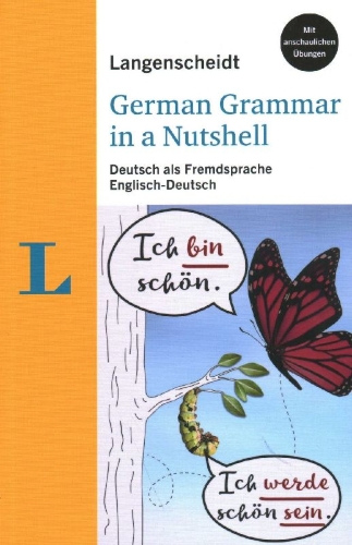Buchcover und Innenansicht für das Buch: Langenscheidt German Grammar In A Nutshell