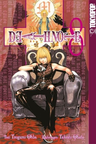 Buchcover und Innenansicht für das Buch: Death Note 08