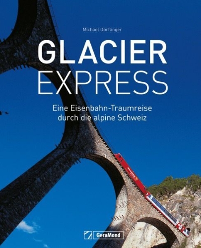 Buchcover und Innenansicht für das Buch: Glacier Express