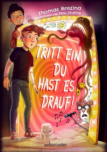 Buchcover und Innenansicht für das Buch: Tritt ein, du hast es drauf! (Tritt ein!, Bd. 3)