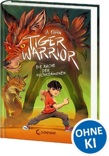 Buchcover und Innenansicht für das Buch: Tiger Warrior - Attack Of The Dragon King