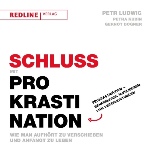 Buchcover und Innenansicht für das Buch: Schluss mit Prokrastination