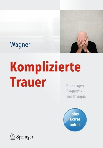 Buchcover und Innenansicht für das Buch: Komplizierte Trauer