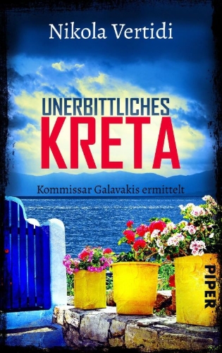 Buchcover und Innenansicht für das Buch: Unerbittliches Kreta