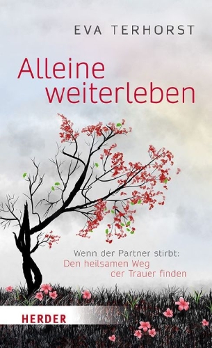 Buchcover und Innenansicht für das Buch: Alleine weiterleben