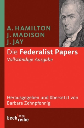 Buchcover und Innenansicht für das Buch: Die Federalist Papers