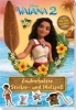 Buchcover und Innenansicht für das Buch: Disney Vaiana 2: Zauberhafter Sticker- und Malspaß