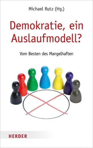 Buchcover und Innenansicht für das Buch: Demokratie, ein Auslaufmodell?