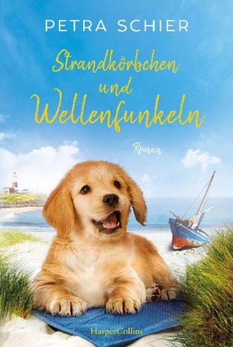 Buchcover und Innenansicht für das Buch: Strandkörbchen und Wellenfunkeln