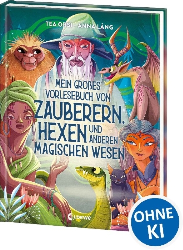 Buchcover und Innenansicht für das Buch: The Great Book Of Monster Legends & The Great Book of Legendary Witches and Wizards