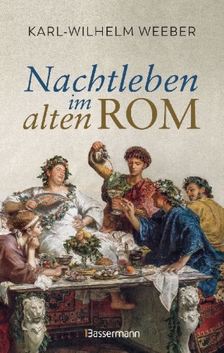 Buchcover und Innenansicht für das Buch: Nachtleben im alten Rom