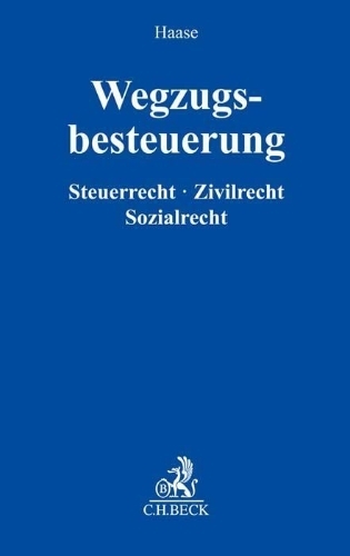 Buchcover und Innenansicht für das Buch: Wegzugsbesteuerung
