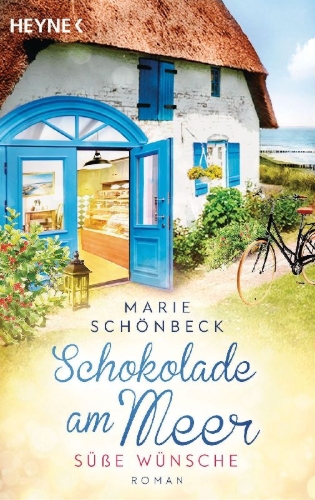 Buchcover und Innenansicht für das Buch: Schokolade am Meer - Süße Wünsche