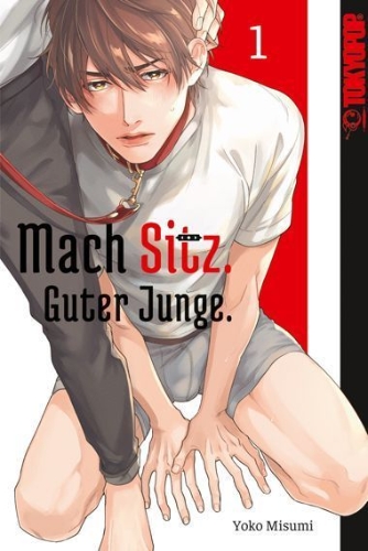 Buchcover und Innenansicht für das Buch: Mach Sitz. Guter Junge. 01