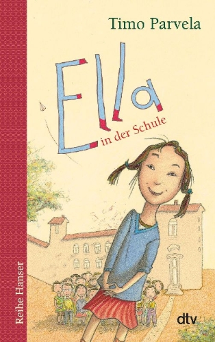 Buchcover und Innenansicht für das Buch: Ella ja kaverit (Tammi, Helsiniki)