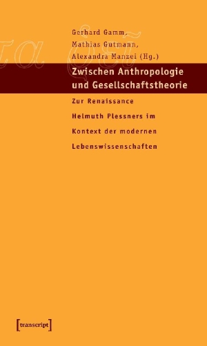 Buchcover und Innenansicht für das Buch: Zwischen Anthropologie und Gesellschaftstheorie