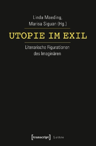 Buchcover und Innenansicht für das Buch: Utopie im Exil