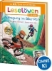 Buchcover und Innenansicht für das Buch: Leselöwen 3. Klasse - Aufregung im Bike-Park
