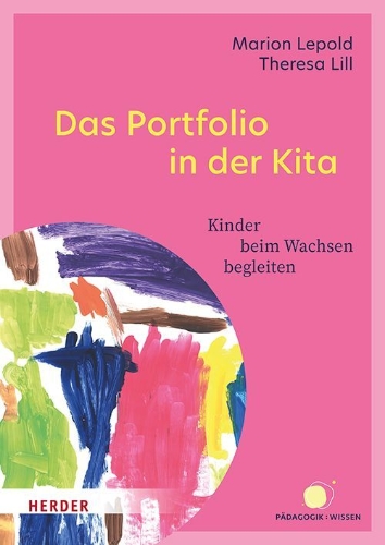 Buchcover und Innenansicht für das Buch: Das Portfolio in der Kita