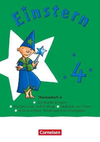Buchcover und Innenansicht für das Buch: Einstern Mathematik 04. Themenheft 4 - Ausleihmaterial