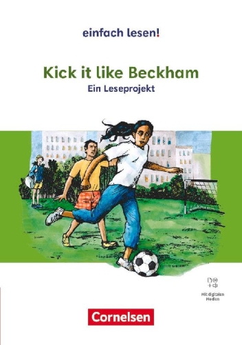 Buchcover und Innenansicht für das Buch: Kick it like Beckham