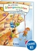 Buchcover und Innenansicht für das Buch: Die schönsten Silbengeschichten für Jungs zum ersten Selberlesen