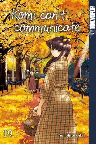 Buchcover und Innenansicht für das Buch: Komi can't communicate 19