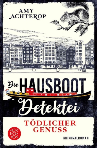 Buchcover und Innenansicht für das Buch: Die Hausboot-Detektei - Tödlicher Genuss