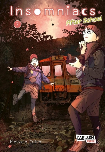 Buchcover und Innenansicht für das Buch: Kimi wa Houkago Insomnia