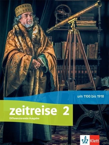 Buchcover und Innenansicht für das Buch: Zeitreise 2. Differenzierende Ausgabe Nordrhein-Westfalen und Thüringen