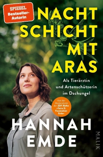 Buchcover und Innenansicht für das Buch: Nachtschicht mit Aras
