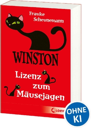 Buchcover und Innenansicht für das Buch: Winston (Band 6) - Lizenz zum Mäusejagen