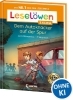 Buchcover und Innenansicht für das Buch: Leselöwen 3. Klasse - Dem Autoknacker auf der Spur