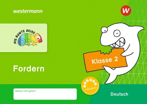 Buchcover und Innenansicht für das Buch: DIE BUNTE REIHE - Deutsch. Fordern Klasse 2