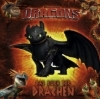 Buchcover und Innenansicht für das Buch: Dragons: Das Buch der Drachen