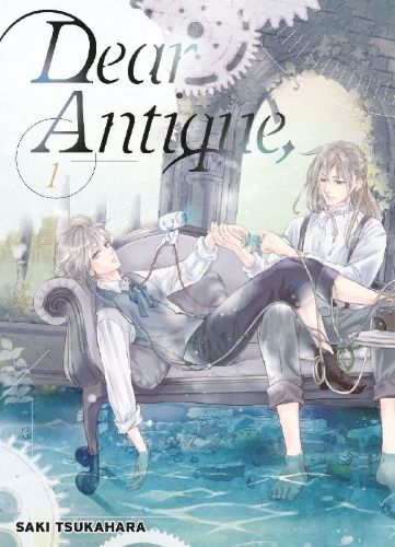 Buchcover und Innenansicht für das Buch: Dear Antique 01