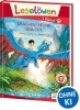 Buchcover und Innenansicht für das Buch: Leselöwen 1. Klasse - Drachenfreund gesucht! (Großbuchstabenausgabe)
